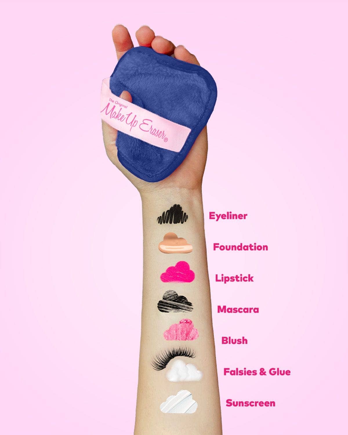 Makeup Eraser | Weekenders Blue 3-Day Set-Beauty-MakeUp Eraser-Sister Shirts, Cute & Custom Tees for Mama & Littles in Trussville, Alabama.