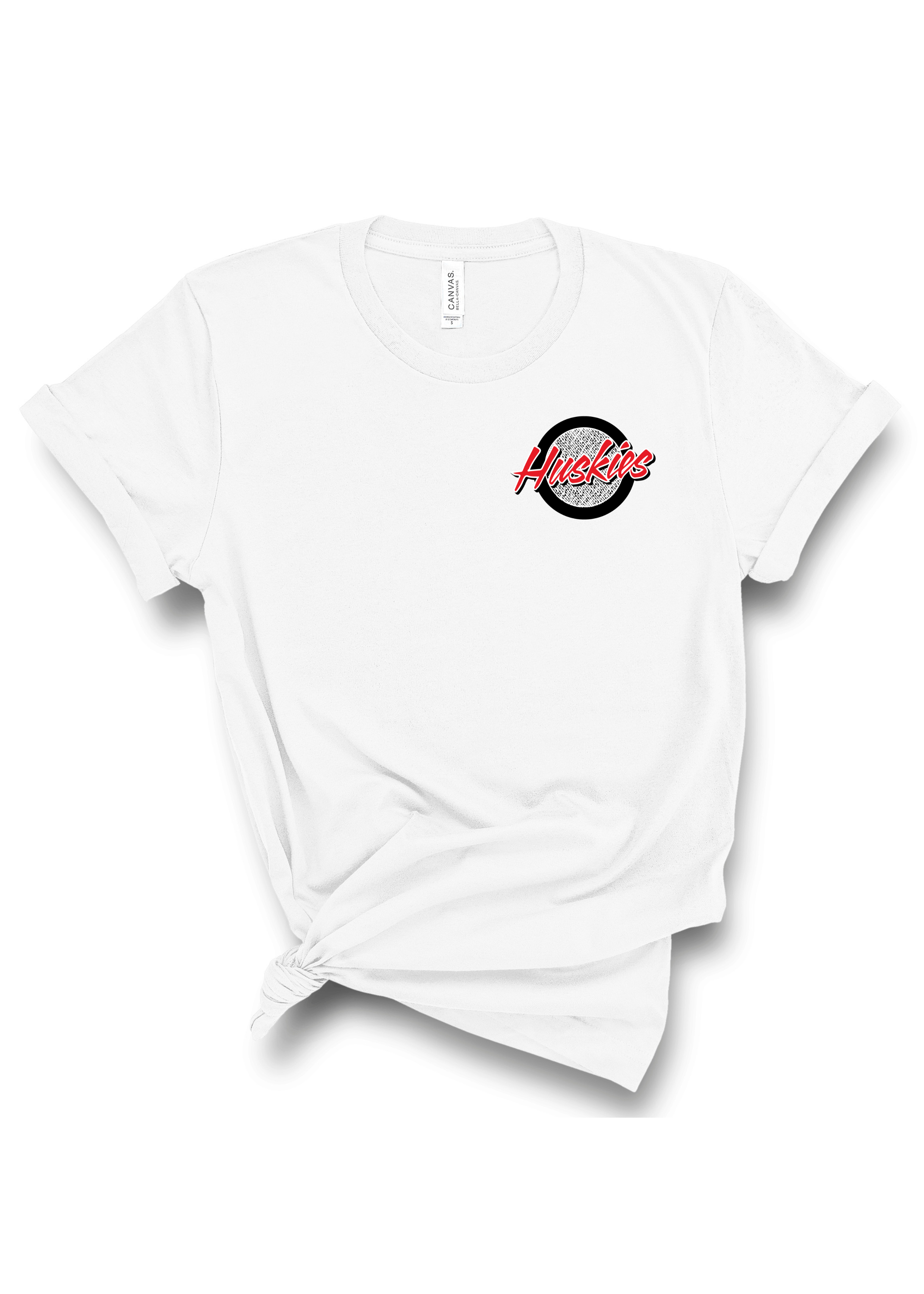 Huskies Throwback | Adult Tee-Mens - Tops - Tees-Sister Shirts-Sister Shirts, Cute & Custom Tees for Mama & Littles in Trussville, Alabama.