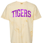 Springville Tigers Foil | Adult Colorblast Tee-Womens - Tops - Tees-Sister Shirts-Sister Shirts, Cute & Custom Tees for Mama & Littles in Trussville, Alabama.