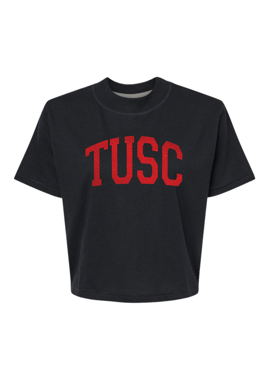 TUSC Foil | Mom Crop Tee-Adult Tee-Sister Shirts-Sister Shirts, Cute & Custom Tees for Mama & Littles in Trussville, Alabama.