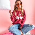 We Belong Together Swans | Adult Crewneck-Women - Tops - Crewnecks-Sister Shirts-Sister Shirts, Cute & Custom Tees for Mama & Littles in Trussville, Alabama.