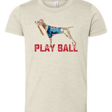 Play Ball Pup | Kids Tee-Youth - Tops - Tees-Sister Shirts-Sister Shirts, Cute & Custom Tees for Mama & Littles in Trussville, Alabama.