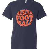 Auburn Circle Football | Kids Tee-Youth - Tops - Tees-Sister Shirts-Sister Shirts, Cute & Custom Tees for Mama & Littles in Trussville, Alabama.