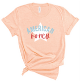 American Honey | Adult Tee-Adult Tee-Sister Shirts-Sister Shirts, Cute & Custom Tees for Mama & Littles in Trussville, Alabama.