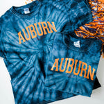 Auburn Foil | Kids Tie Dye Tee | RTS-Kids Tees-Sister Shirts-Sister Shirts, Cute & Custom Tees for Mama & Littles in Trussville, Alabama.