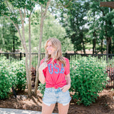 USA Leopard | Adult Tee-Adult Tee-Sister Shirts-Sister Shirts, Cute & Custom Tees for Mama & Littles in Trussville, Alabama.