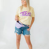 Springville Tigers Foil | Adult Colorblast Tee-Womens - Tops - Tees-Sister Shirts-Sister Shirts, Cute & Custom Tees for Mama & Littles in Trussville, Alabama.