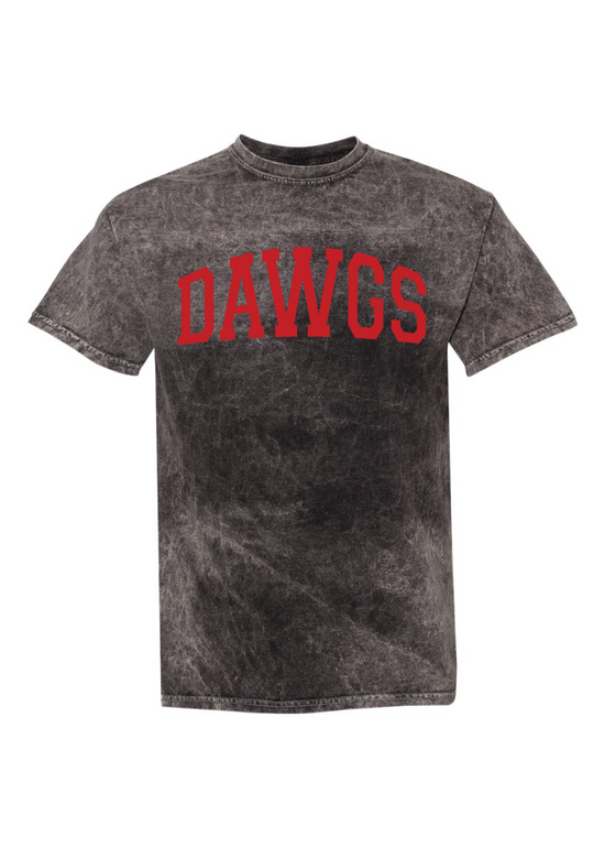 Dawgs Foil | Adult Mineral Wash Tee-Adult Tee-Sister Shirts-Sister Shirts, Cute & Custom Tees for Mama & Littles in Trussville, Alabama.