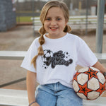 Customizable Groovy Soccer | Kids Tee-Youth - Tops - Tees-Sister Shirts-Sister Shirts, Cute & Custom Tees for Mama & Littles in Trussville, Alabama.