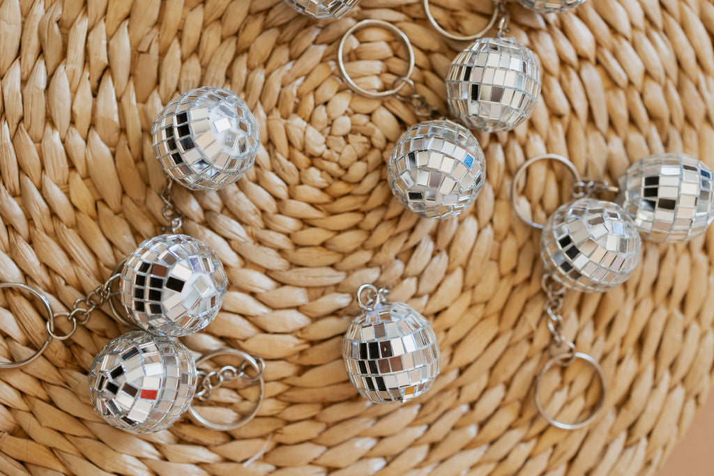 Disco Ball Keychain-Keychains-Sister Shirts-Sister Shirts, Cute & Custom Tees for Mama & Littles in Trussville, Alabama.