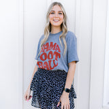 Bama Circle Football | Adult Tee-Womens - Tops - Tees-Sister Shirts-Sister Shirts, Cute & Custom Tees for Mama & Littles in Trussville, Alabama.