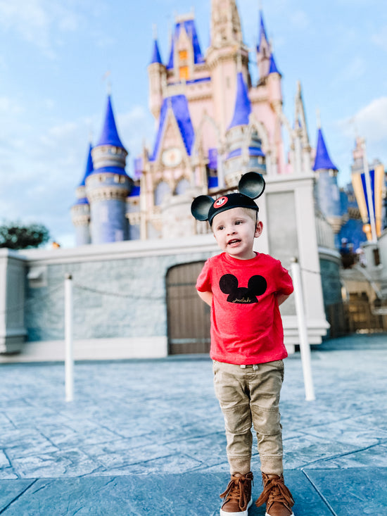 Personalized Mickey Hat | Kids Tee-Kids Tees-Sister Shirts-Sister Shirts, Cute & Custom Tees for Mama & Littles in Trussville, Alabama.