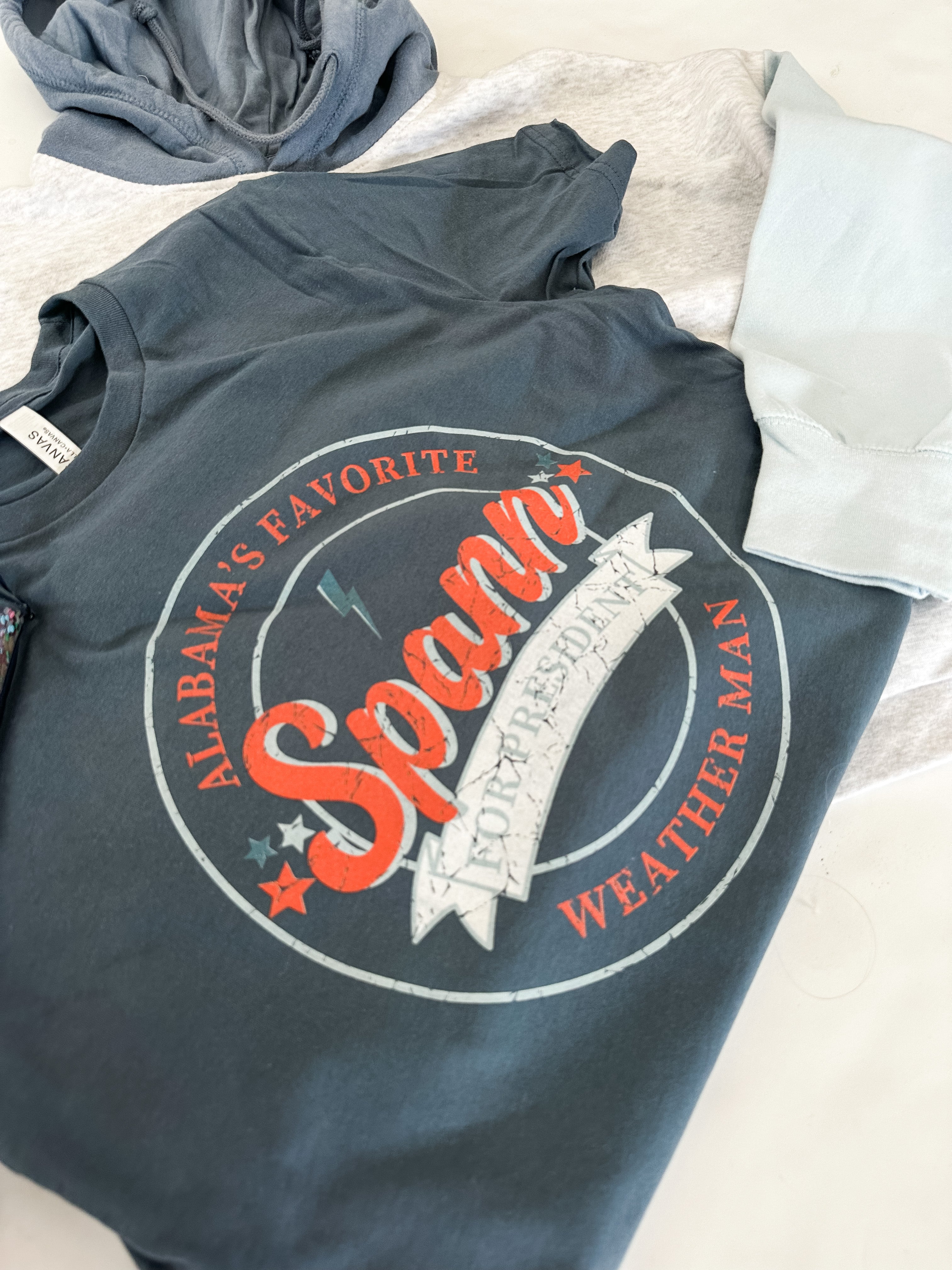 Spann For President | Adult Tee-Womens - Tops - Tees-Sister Shirts-Sister Shirts, Cute & Custom Tees for Mama & Littles in Trussville, Alabama.