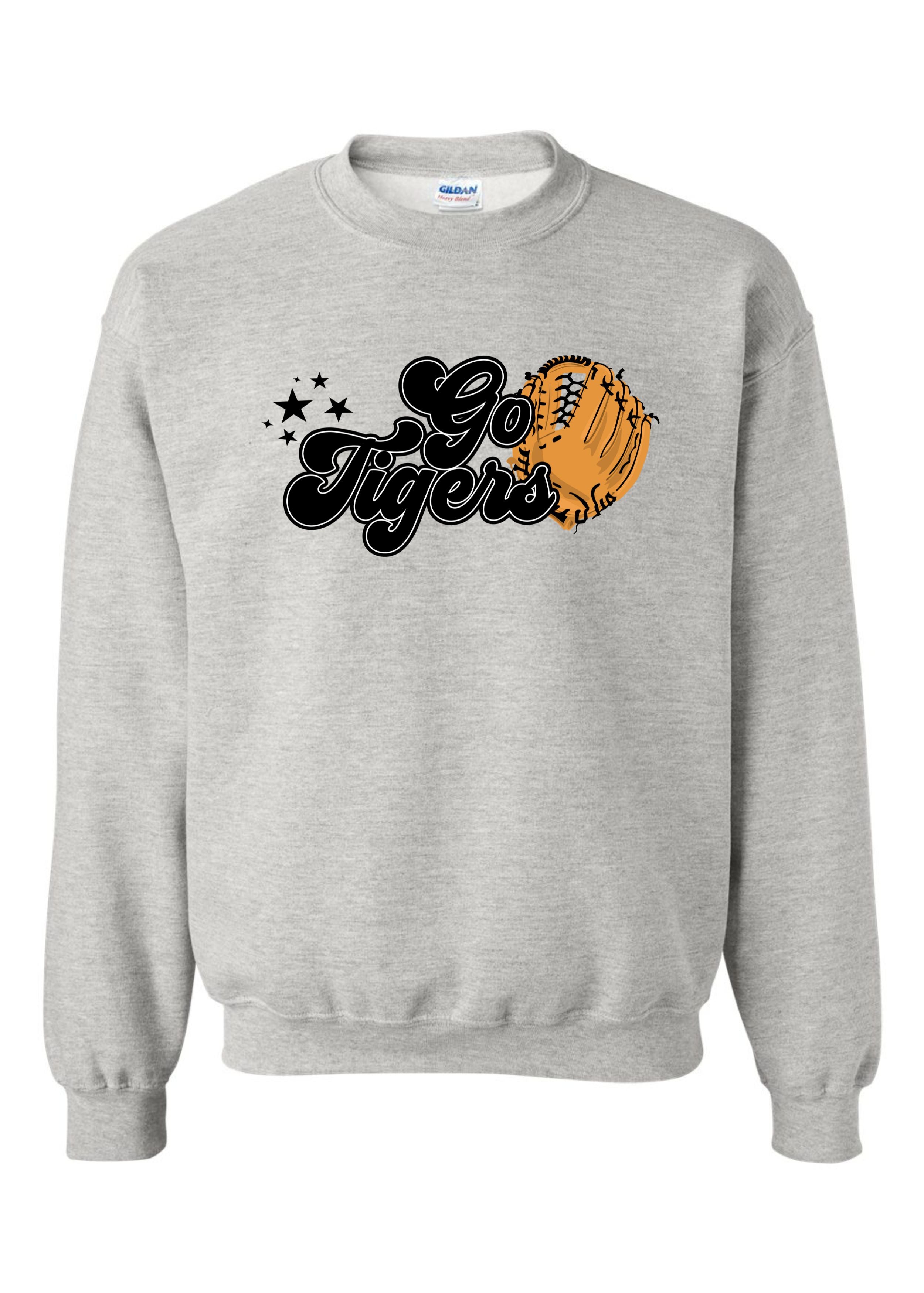 Customizable Groovy Glove | Adult Crewneck-Women - Tops - Crewnecks-Sister Shirts-Sister Shirts, Cute & Custom Tees for Mama & Littles in Trussville, Alabama.