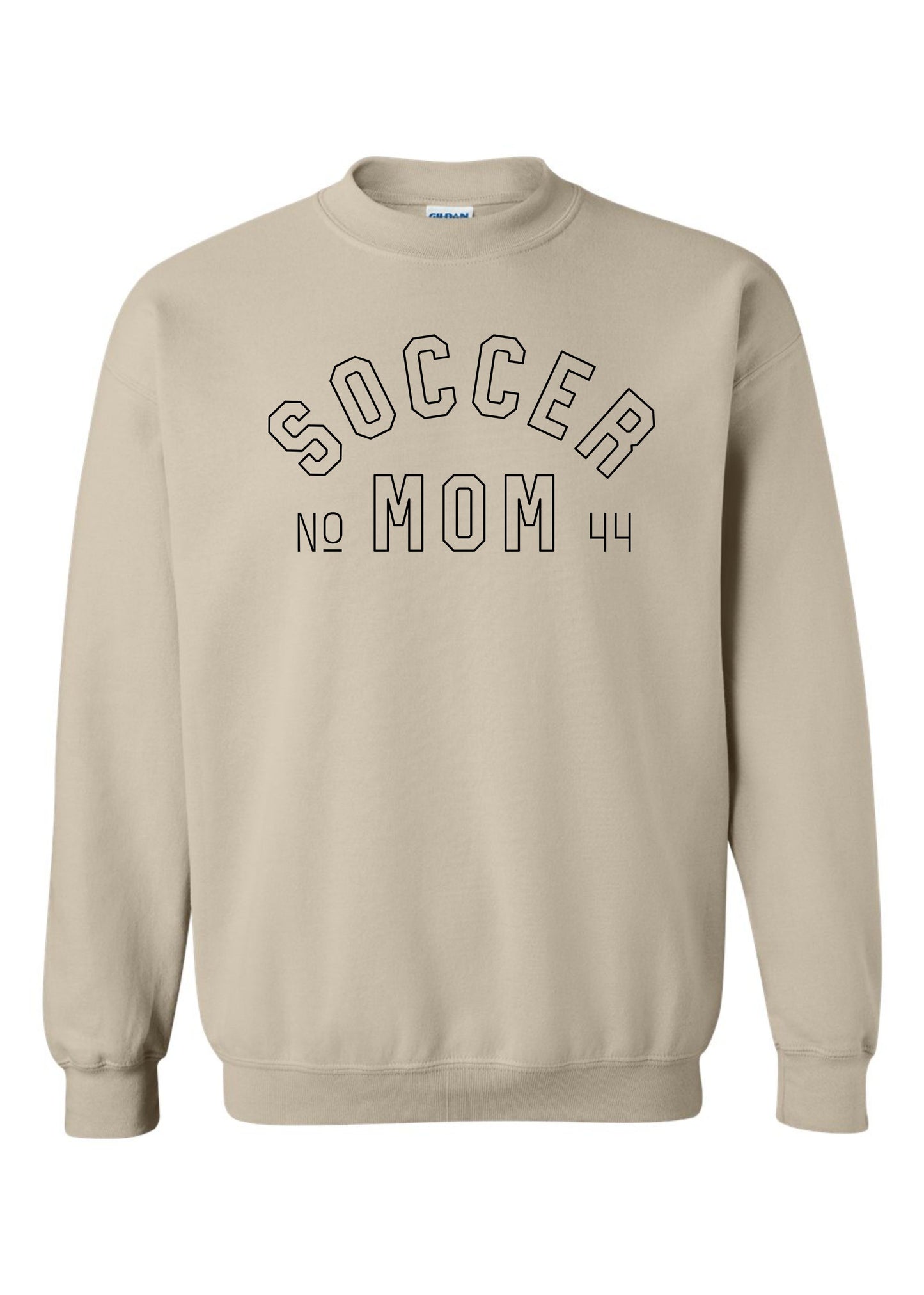 Customizable Sports Mom | Adult Crewneck-Adult Crewneck-Sister Shirts-Sister Shirts, Cute & Custom Tees for Mama & Littles in Trussville, Alabama.