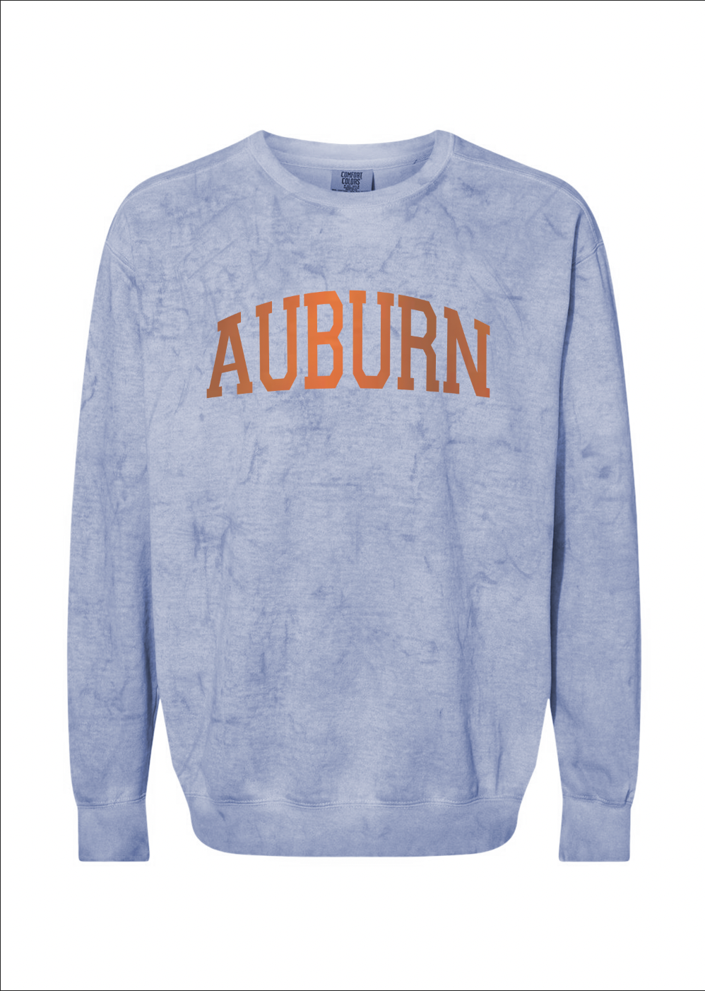 Auburn Foil | Adult Colorblast Crewneck-Women - Tops - Crewnecks-Sister Shirts-Sister Shirts, Cute & Custom Tees for Mama & Littles in Trussville, Alabama.