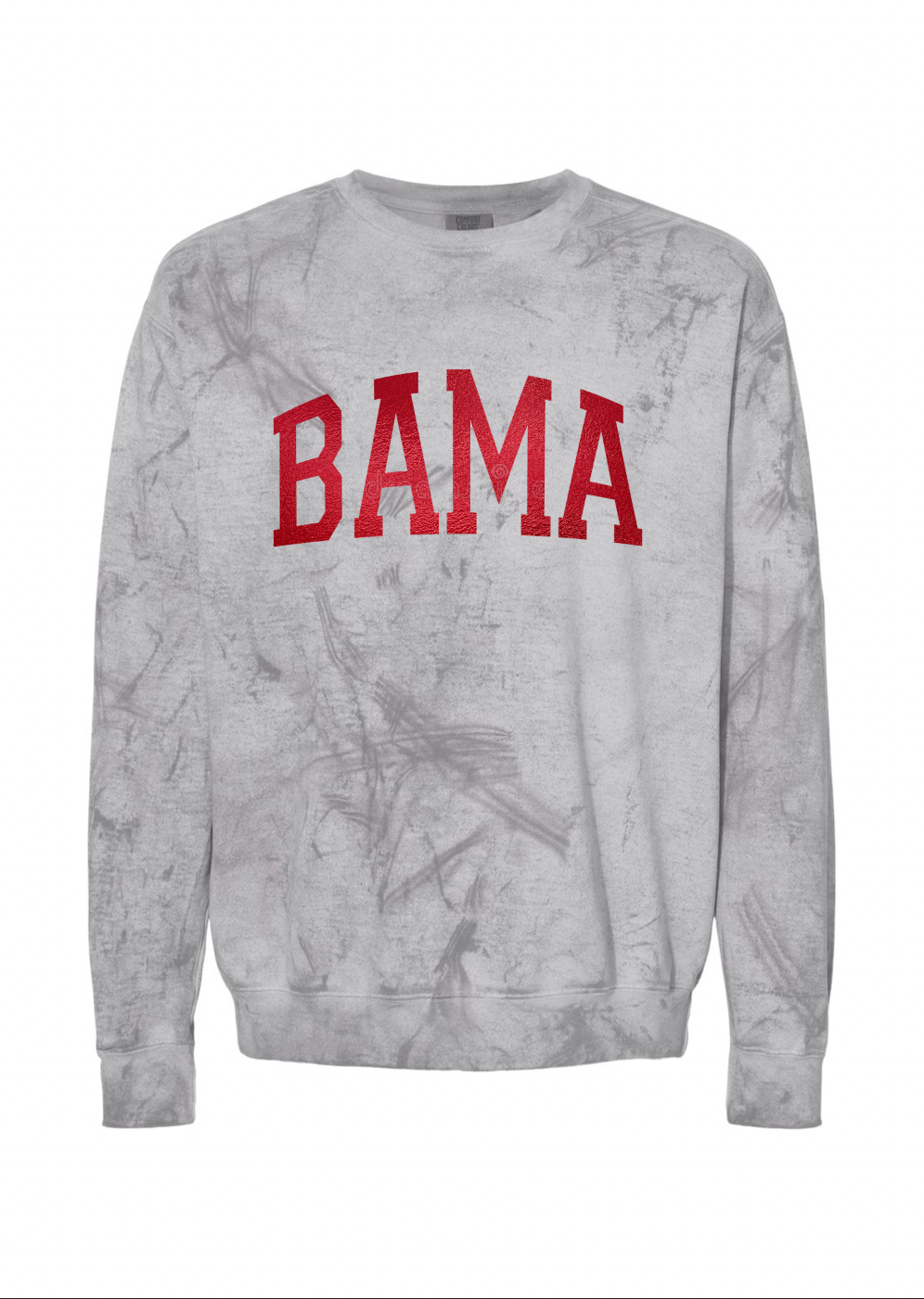 Bama Foil | Adult Colorblast Crewneck-Women - Tops - Crewnecks-Sister Shirts-Sister Shirts, Cute & Custom Tees for Mama & Littles in Trussville, Alabama.