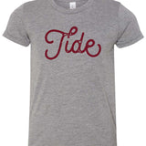 Tide Stamped Gameday | Kids Tee-Youth - Tops - Tees-Sister Shirts-Sister Shirts, Cute & Custom Tees for Mama & Littles in Trussville, Alabama.