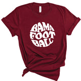 Bama Circle Football | Adult Tee-Womens - Tops - Tees-Sister Shirts-Sister Shirts, Cute & Custom Tees for Mama & Littles in Trussville, Alabama.