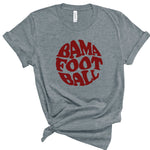 Bama Circle Football | Adult Tee-Womens - Tops - Tees-Sister Shirts-Sister Shirts, Cute & Custom Tees for Mama & Littles in Trussville, Alabama.