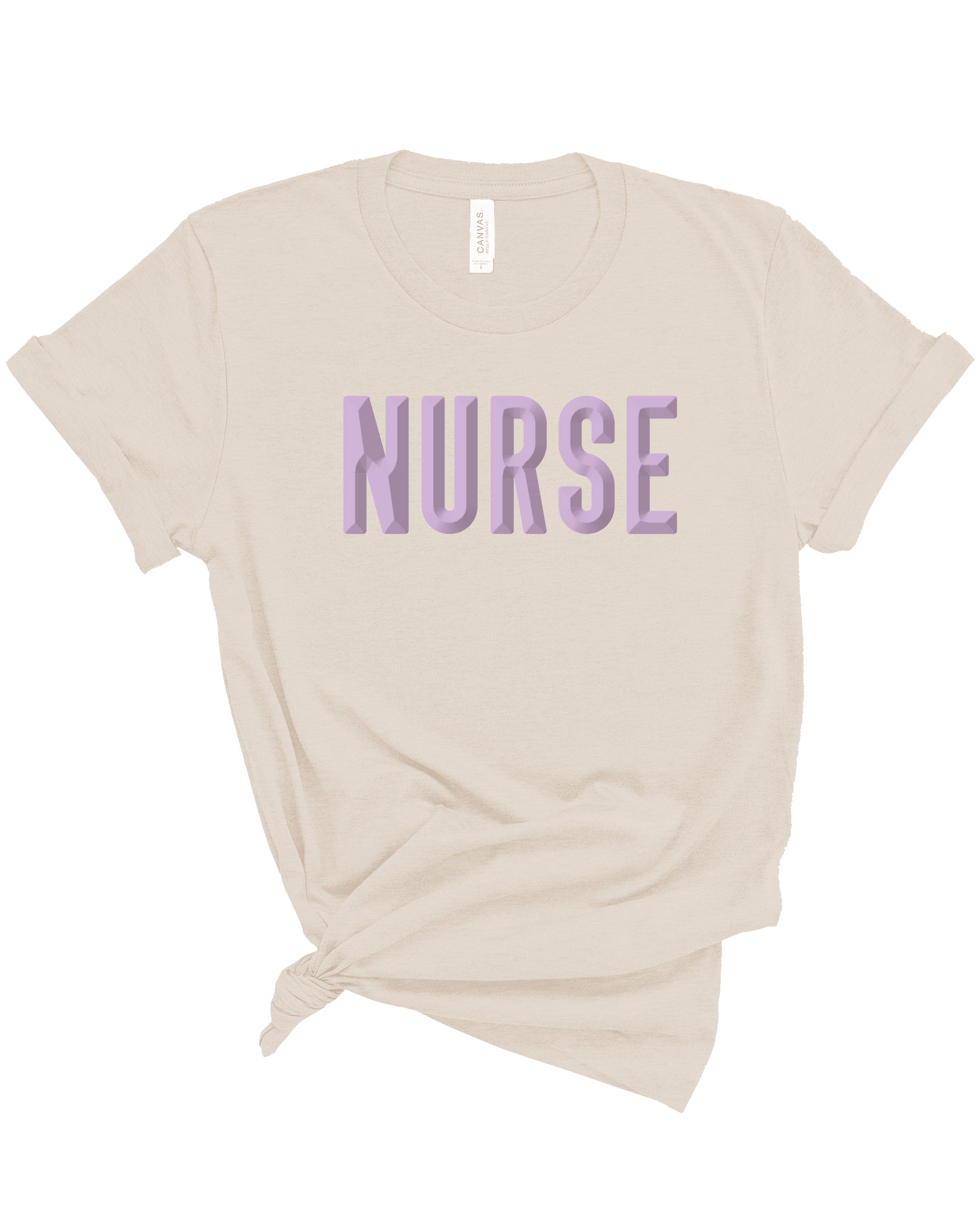 Beveled Nurse | Adult Tee-Womens - Tops - Tees-Sister Shirts-Sister Shirts, Cute & Custom Tees for Mama & Littles in Trussville, Alabama.