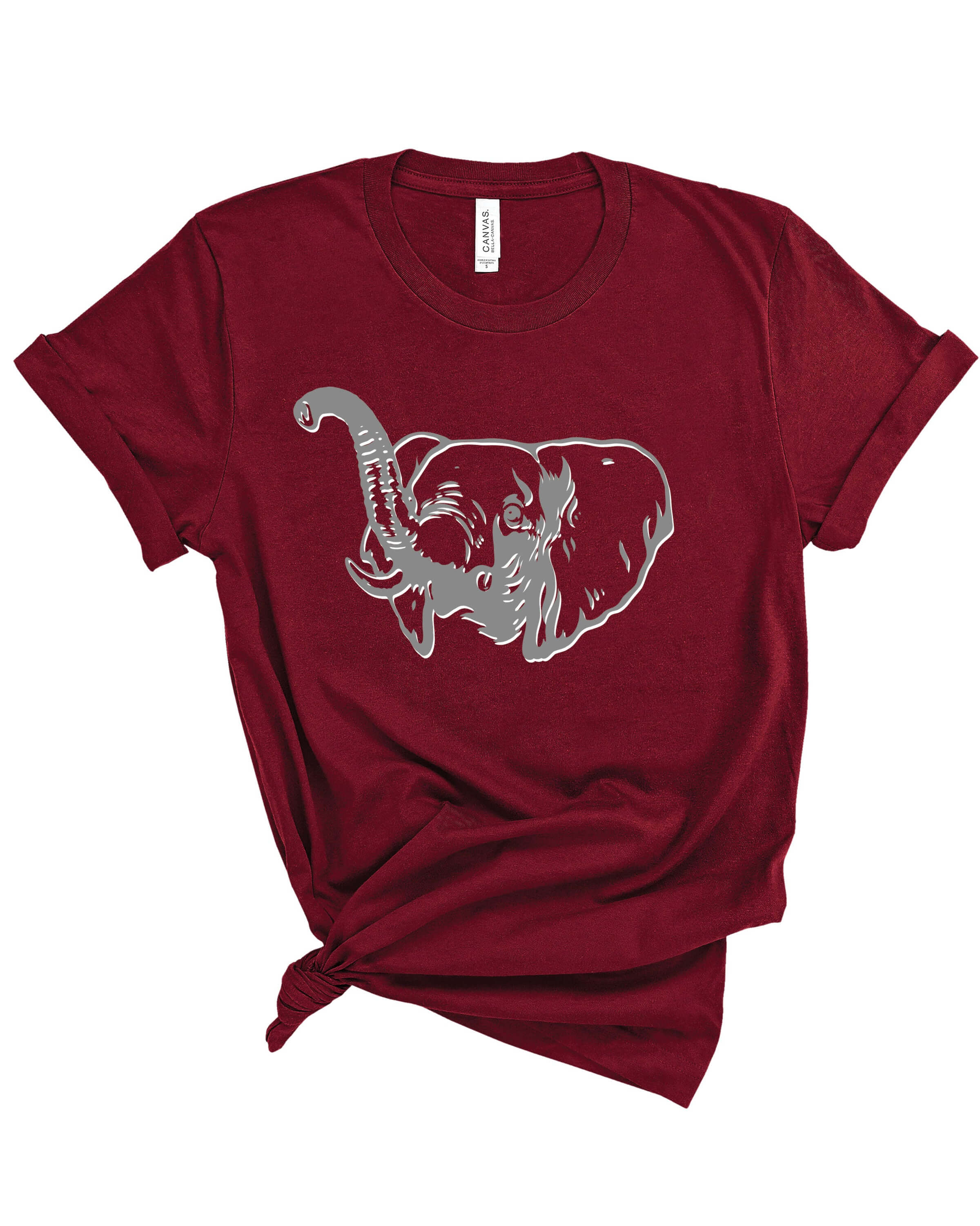Sketch Elephant | Adult Tee-Womens - Tops - Tees-Sister Shirts-Sister Shirts, Cute & Custom Tees for Mama & Littles in Trussville, Alabama.