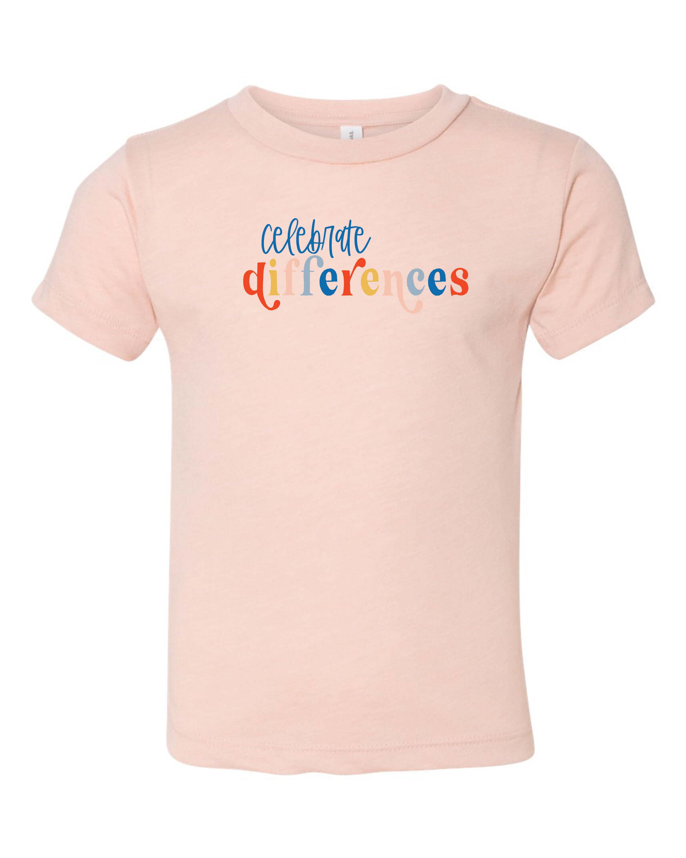Celebrate Differences | Kids Tee-Youth - Tops - Tees-Sister Shirts-Sister Shirts, Cute & Custom Tees for Mama & Littles in Trussville, Alabama.