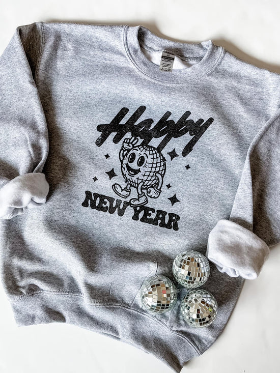 New Year Cutie | Kids Pullover-Kids Crewneck-Sister Shirts-Sister Shirts, Cute & Custom Tees for Mama & Littles in Trussville, Alabama.