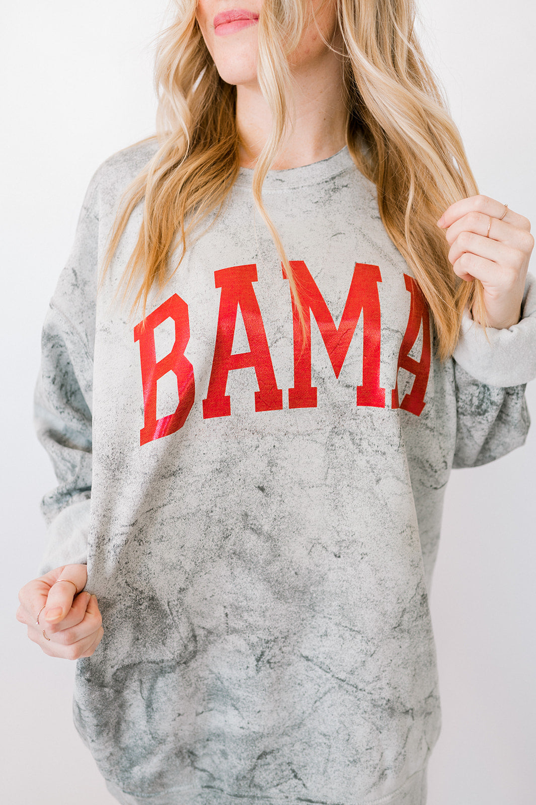 Bama Foil | Adult Colorblast Crewneck-Women - Tops - Crewnecks-Sister Shirts-Sister Shirts, Cute & Custom Tees for Mama & Littles in Trussville, Alabama.