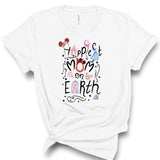 Happiest Mom/Place on Earth | Adult Tee-Womens - Tops - Tees-Sister Shirts-Sister Shirts, Cute & Custom Tees for Mama & Littles in Trussville, Alabama.