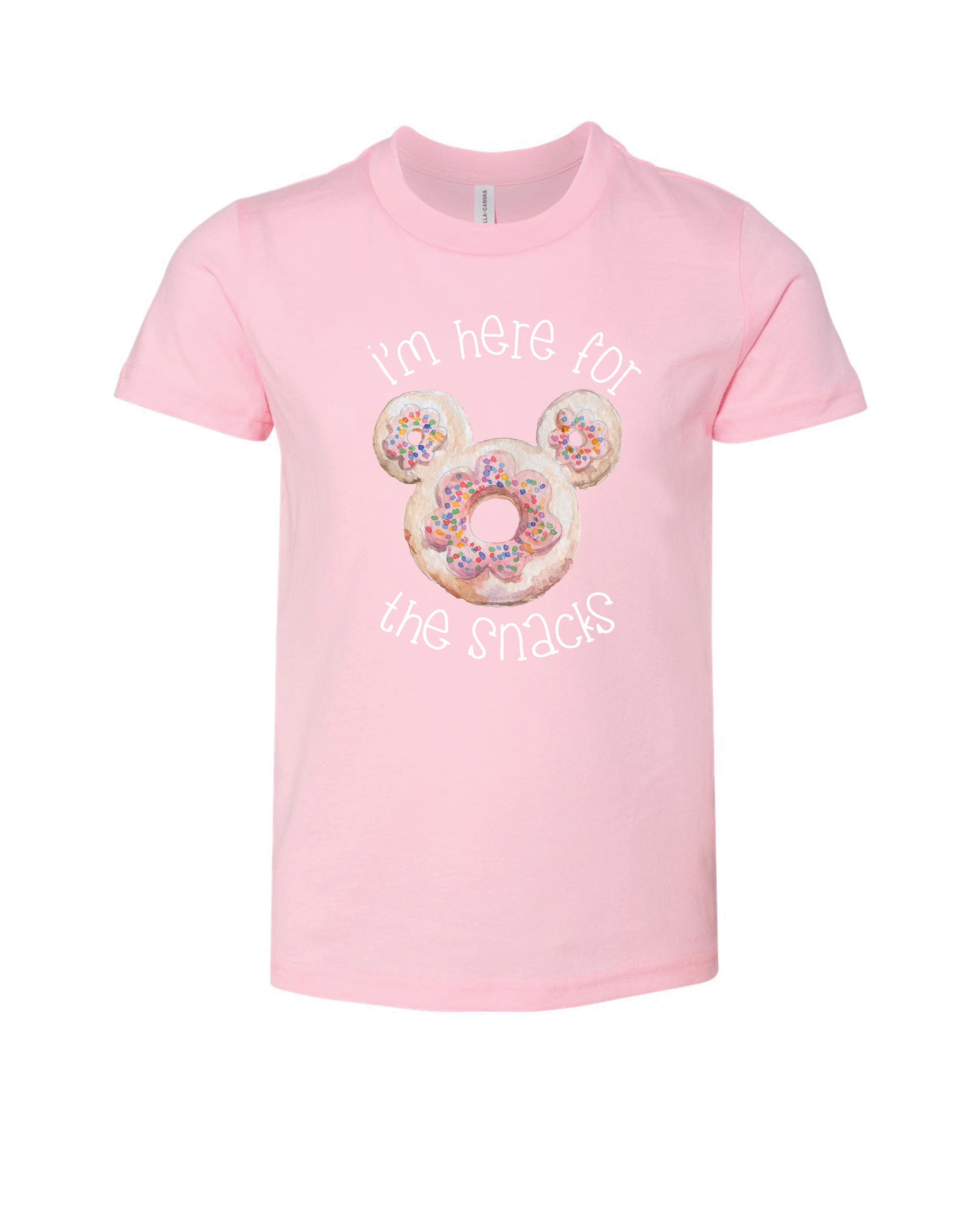 Here For The Snacks | Kids Tee-Youth - Tops - Tees-Sister Shirts-Sister Shirts, Cute & Custom Tees for Mama & Littles in Trussville, Alabama.