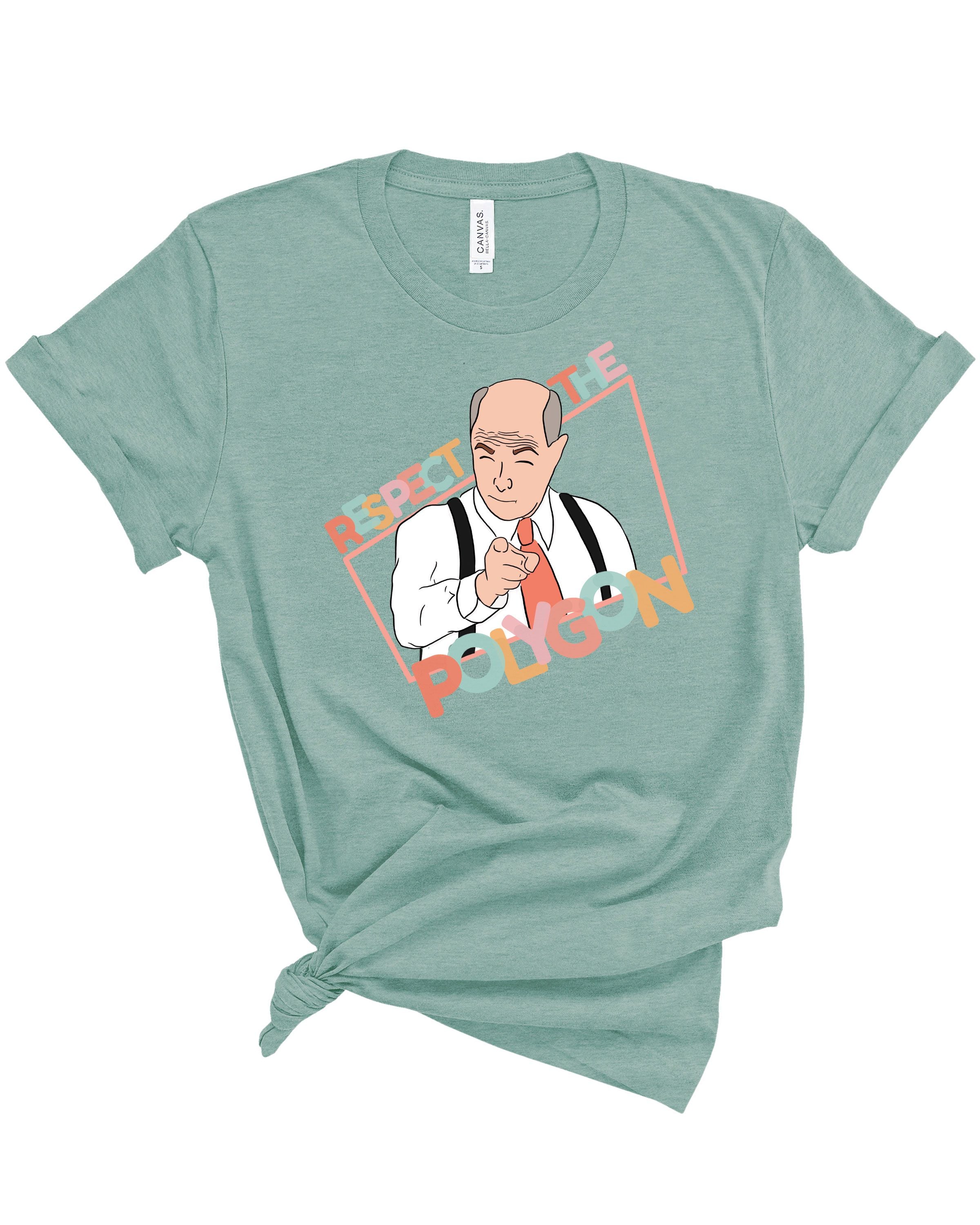 Respect the Polygon | Adult Tee-Womens - Tops - Tees-Sister Shirts-Sister Shirts, Cute & Custom Tees for Mama & Littles in Trussville, Alabama.