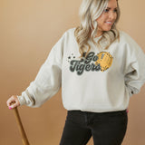 Customizable Groovy Glove | Adult Crewneck-Women - Tops - Crewnecks-Sister Shirts-Sister Shirts, Cute & Custom Tees for Mama & Littles in Trussville, Alabama.