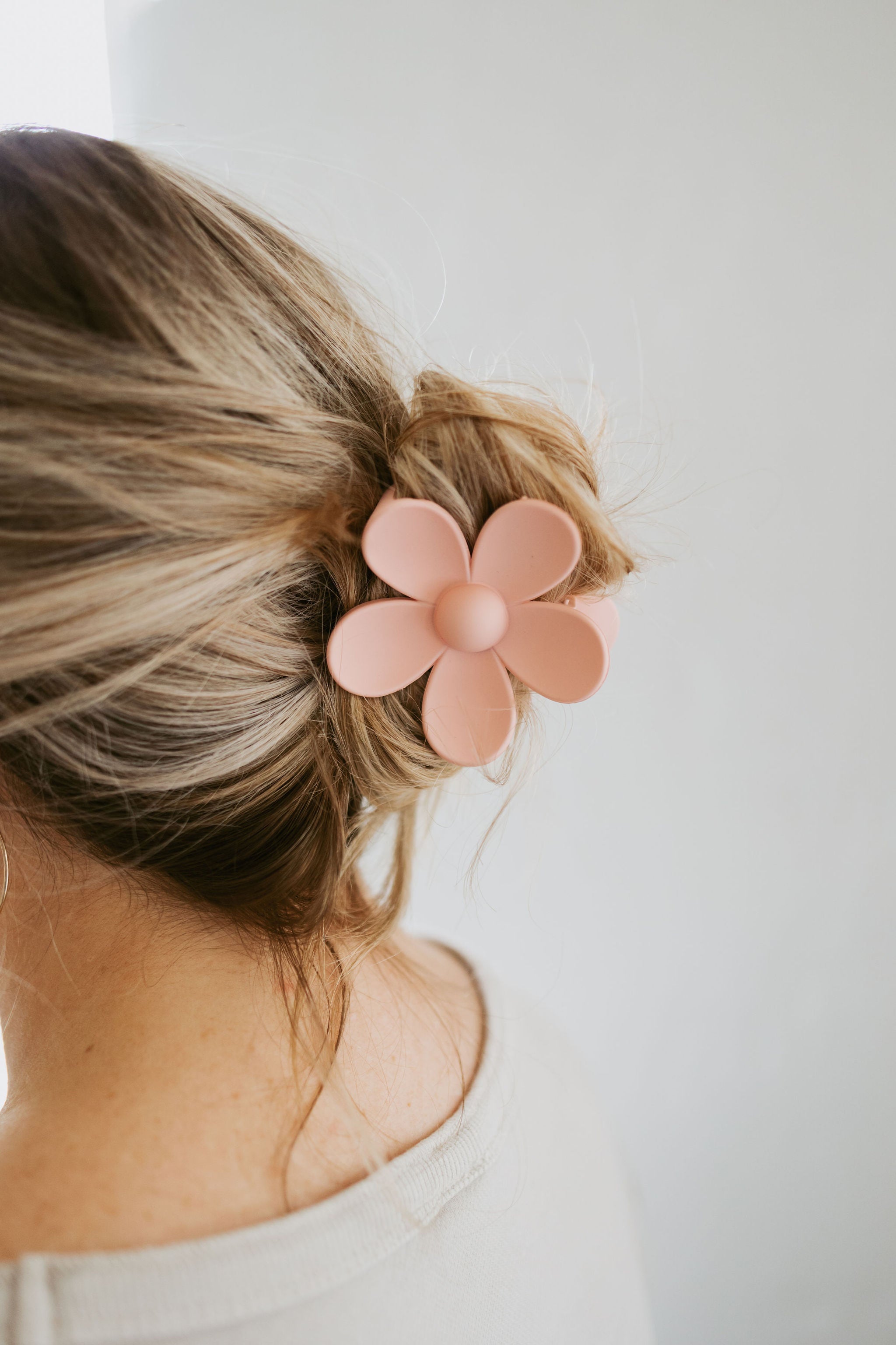 Large Flower Claw Clips | Hair Clips-Women - Accessories - Hair-amazon-Sister Shirts, Cute & Custom Tees for Mama & Littles in Trussville, Alabama.