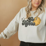 Customizable Groovy Glove | Adult Crewneck-Women - Tops - Crewnecks-Sister Shirts-Sister Shirts, Cute & Custom Tees for Mama & Littles in Trussville, Alabama.