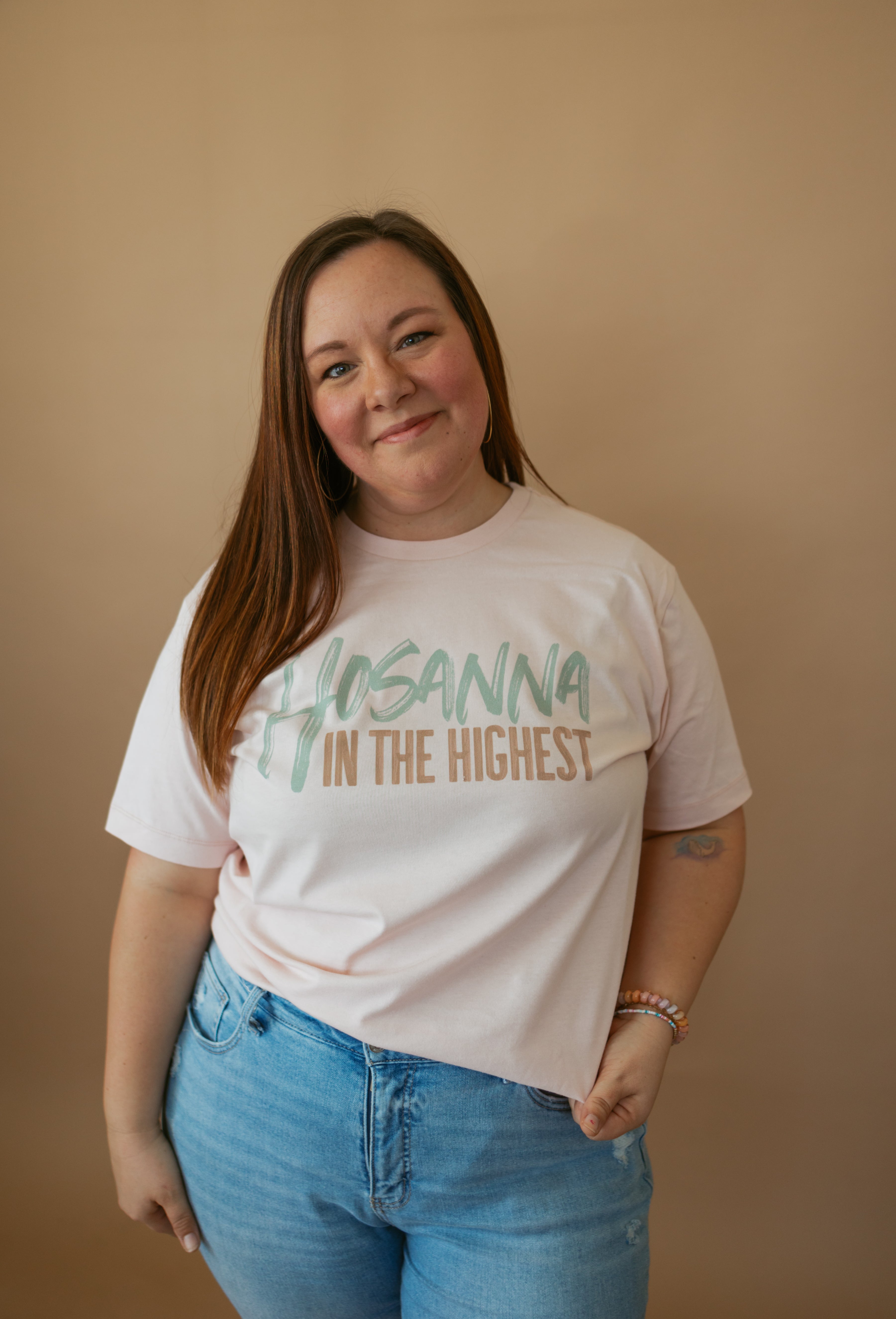 Hosanna in the Highest | Adult Tee-Womens - Tops - Tees-Sister Shirts-Sister Shirts, Cute & Custom Tees for Mama & Littles in Trussville, Alabama.