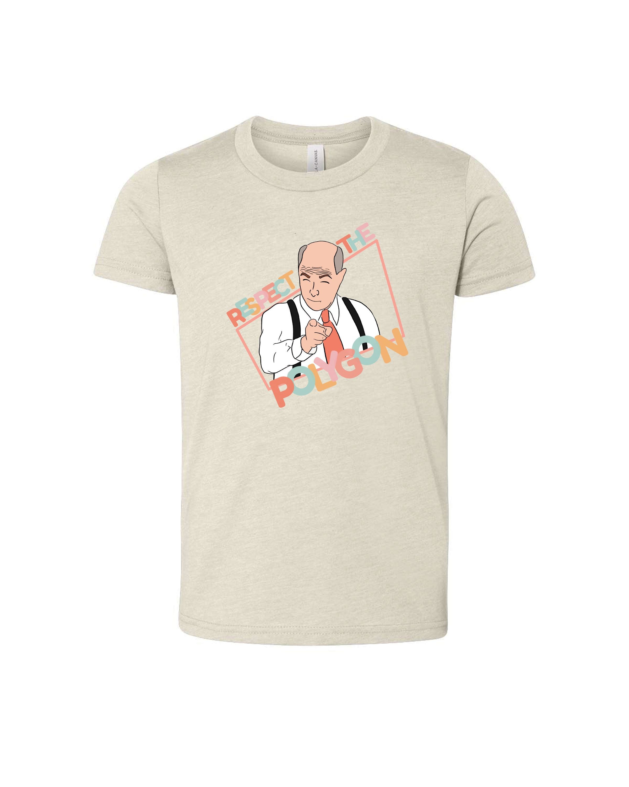 Respect the Polygon | Kids Tee-Youth - Tops - Tees-Sister Shirts-Sister Shirts, Cute & Custom Tees for Mama & Littles in Trussville, Alabama.