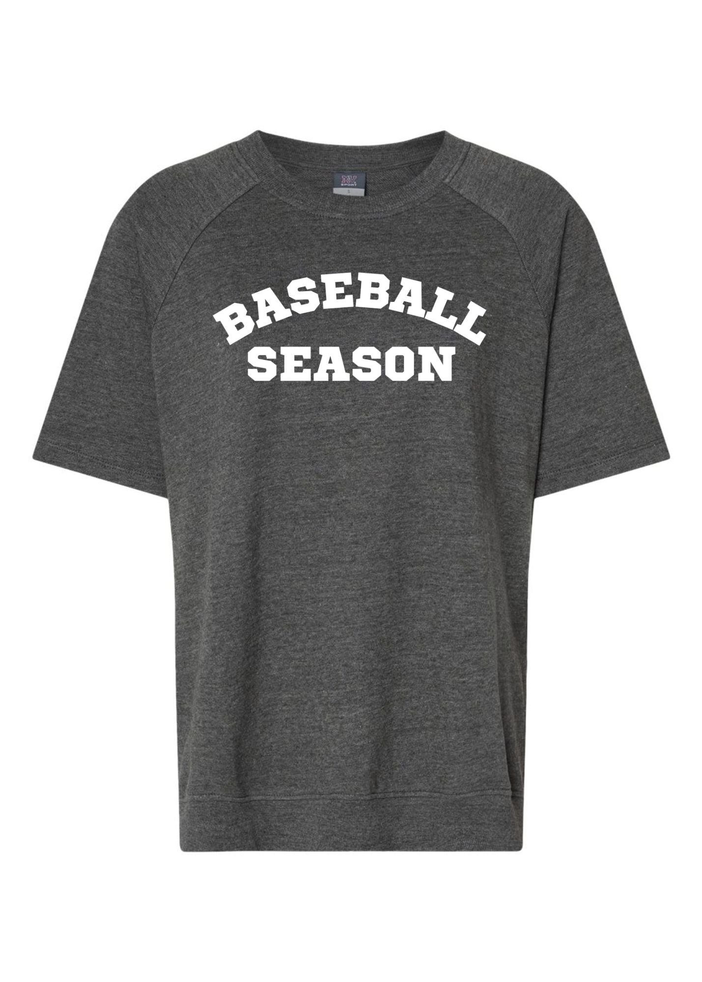 Customizable Sports Season | French Terry Side Slit Crewneck-Womens - Tops - Tees-Sister Shirts-Sister Shirts, Cute & Custom Tees for Mama & Littles in Trussville, Alabama.