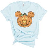 Pumpkin Mickey Inspired | Adult Tee-Womens - Tops - Tees-Sister Shirts-Sister Shirts, Cute & Custom Tees for Mama & Littles in Trussville, Alabama.