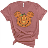 Pumpkin Mickey Inspired | Adult Tee-Womens - Tops - Tees-Sister Shirts-Sister Shirts, Cute & Custom Tees for Mama & Littles in Trussville, Alabama.