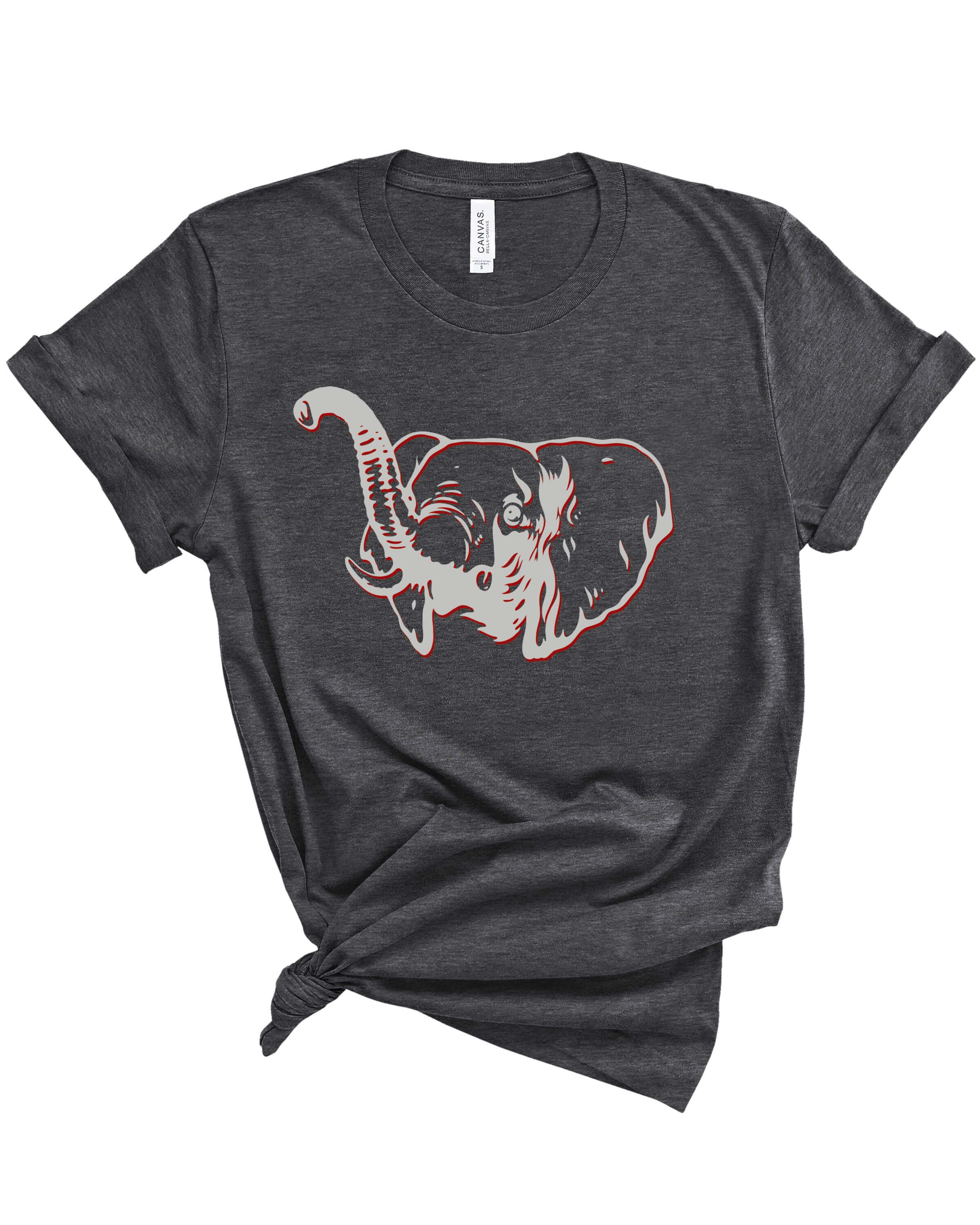 Sketch Elephant | Adult Tee-Womens - Tops - Tees-Sister Shirts-Sister Shirts, Cute & Custom Tees for Mama & Littles in Trussville, Alabama.
