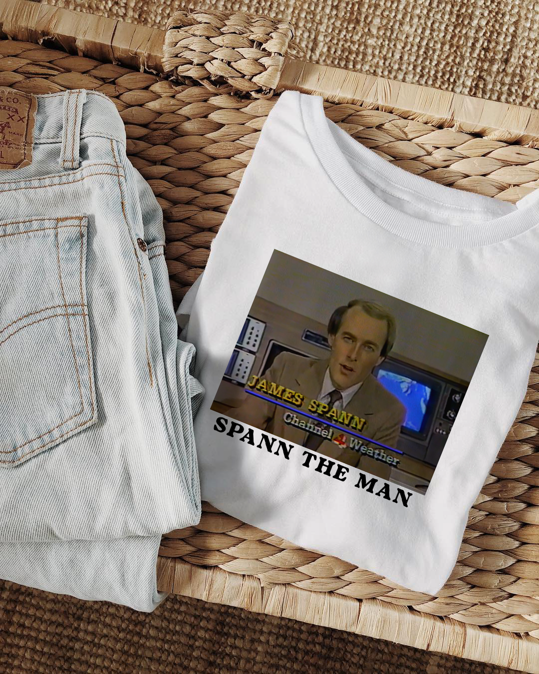 Spann the Man Vintage | Adult Tee-Womens - Tops - Tees-Sister Shirts-Sister Shirts, Cute & Custom Tees for Mama & Littles in Trussville, Alabama.