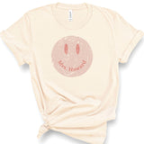 Customizable Happy Face Teacher | Adult Tee-Womens - Tops - Tees-Sister Shirts-Sister Shirts, Cute & Custom Tees for Mama & Littles in Trussville, Alabama.