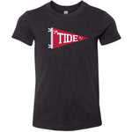 Tide Gameday Pennant | Kids Tee-Youth - Tops - Tees-Sister Shirts-Sister Shirts, Cute & Custom Tees for Mama & Littles in Trussville, Alabama.