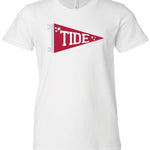 Tide Gameday Pennant | Kids Tee-Youth - Tops - Tees-Sister Shirts-Sister Shirts, Cute & Custom Tees for Mama & Littles in Trussville, Alabama.