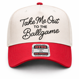 Take Me Out to the Ballgame | Adult Canvas Trucker Hat-Women - Accessories - Hats-Sister Shirts-Sister Shirts, Cute & Custom Tees for Mama & Littles in Trussville, Alabama.