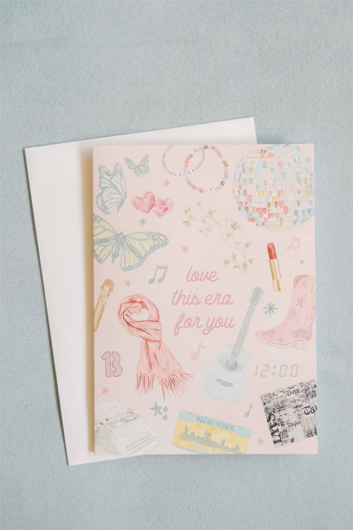 Love This Era For You Greeting Card | Taylor Swift-Gift Cards-Gracefully Made Art-Sister Shirts, Cute & Custom Tees for Mama & Littles in Trussville, Alabama.
