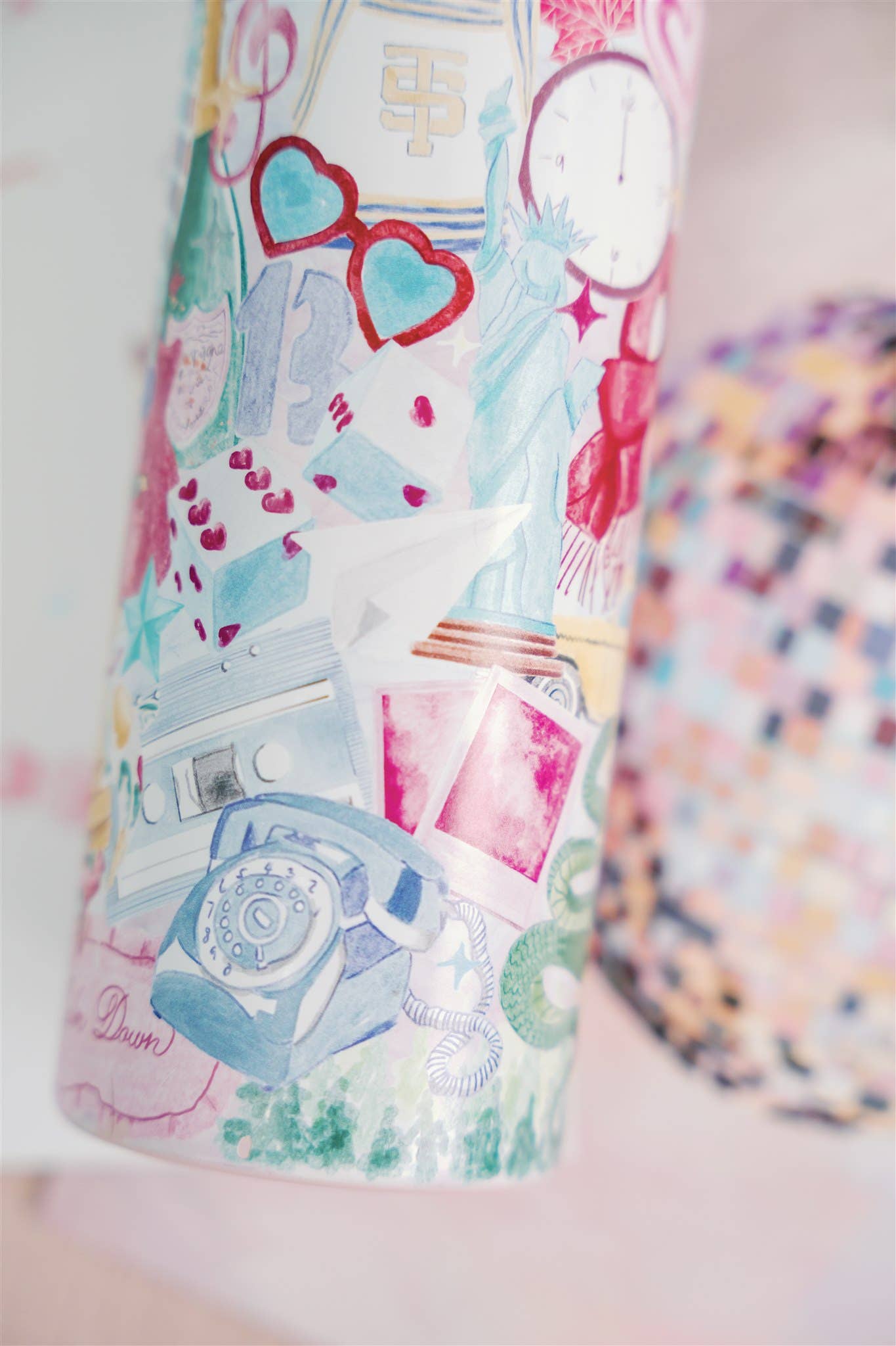 Eras 18 Ounce Insulated Water Bottle-Gracefully Made Art-Sister Shirts, Cute & Custom Tees for Mama & Littles in Trussville, Alabama.