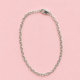 Linked Luxe | Sterling Silver Bracelet-Accessories-Sister Shirts-Sister Shirts, Cute & Custom Tees for Mama & Littles in Trussville, Alabama.