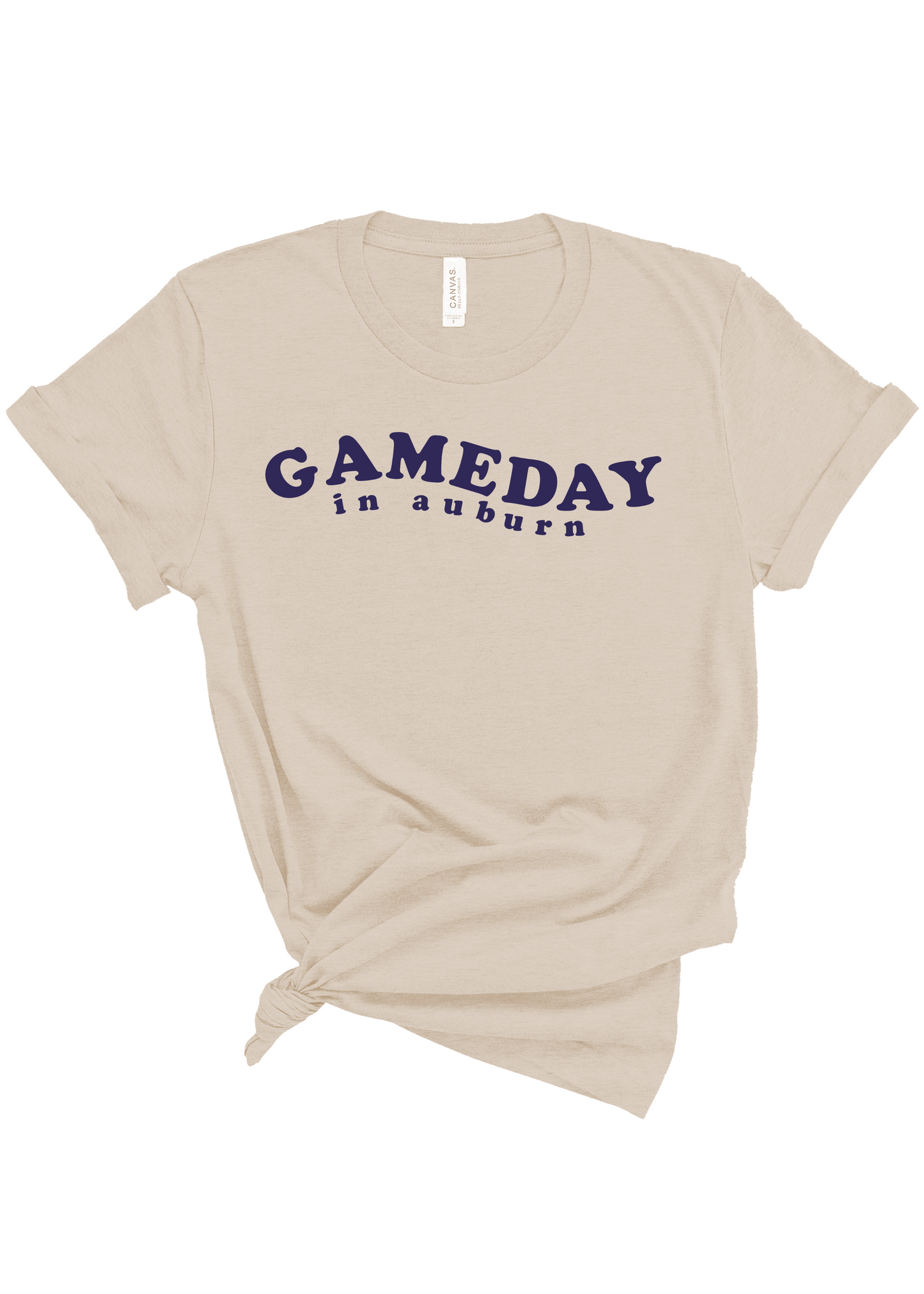 Load image into Gallery viewer, Gameday in Auburn | Adult Tee-Adult Tee-Sister Shirts-Sister Shirts, Cute &amp;amp; Custom Tees for Mama &amp;amp; Littles in Trussville, Alabama.
